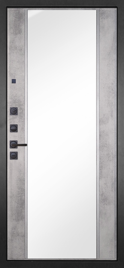 Гранит Эксклюзив 051 Зеркало макси 16 мм бетон светлый